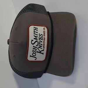 Josh Smith Montana Knife Co Gray Trucker Hat